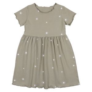 Pouf Baby's Sun Print Short Sleeve Dress